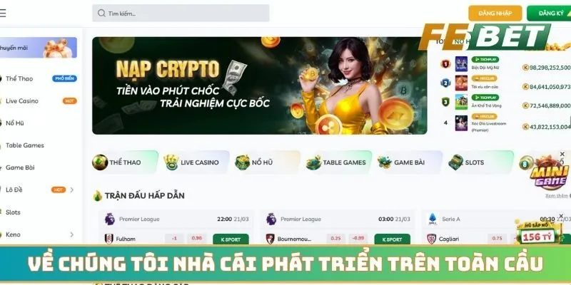 Về chúng tôi là nhà cái uy tín phát triển trên toàn cầu